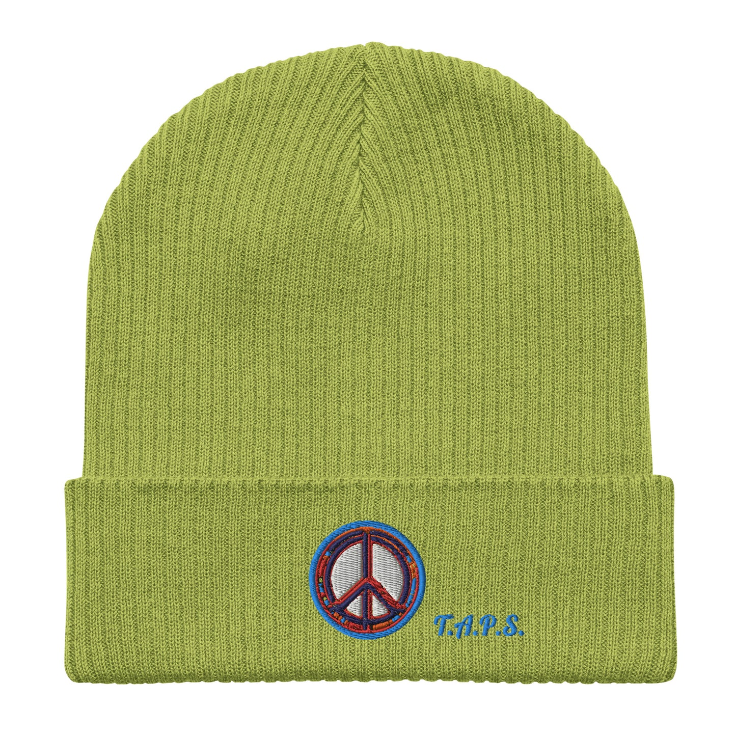 Organic ribbed beanie